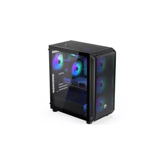 ENDORFY kućište Arx 500 ARGB, prozirna bočna ploča, ATX, 4x140mm ARGB ventilator, crno ENDORFY kućište Arx 500 ARGB, prozirna bočna ploča, ATX, 4x140mm ARGB ventilator, crno