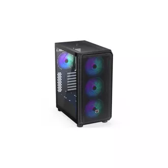 ENDORFY kućište Arx 500 ARGB, prozirna bočna ploča, ATX, 4x140mm ARGB ventilator, crno ENDORFY kućište Arx 500 ARGB, prozirna bočna ploča, ATX, 4x140mm ARGB ventilator, crno