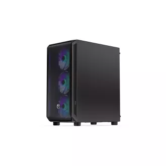 ENDORFY kućište Arx 500 ARGB, prozirna bočna ploča, ATX, 4x140mm ARGB ventilator, crno ENDORFY kućište Arx 500 ARGB, prozirna bočna ploča, ATX, 4x140mm ARGB ventilator, crno