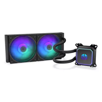 ENDORFY Navis F240 ARGB vodeni hladnjak, 2x120mm, LGA1851, AM5, crni