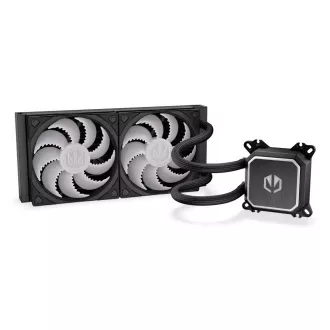 ENDORFY Navis F240 ARGB vodeni hladnjak, 2x120mm, LGA1851, AM5, crni