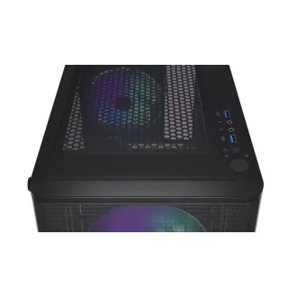 ENDORFY kućište Ventum 200 ARGB, prozirna bočna ploča, ATX, 4x120mm ARGB ventilator, crno ENDORFY kućište Ventum 200 ARGB, prozirna bočna ploča, ATX, 4x120mm ARGB ventilator, crno