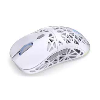 Endorfy Gaming Mouse LIV Wireless Onyx White, Bežični, ARGB, bijela
