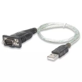 MANHATTAN pretvarač USB u serijski port (USB AM / DB9M, RS232), blister