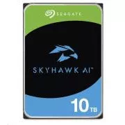 SEAGATE HDD 10TB SKYHAWK AI, 3.5", SATAIII, 7200 RPM, predmemorija 256MB, s R/V senzorom