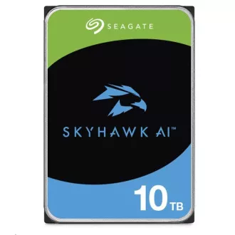 SEAGATE HDD 10TB SKYHAWK AI, 3.5", SATAIII, 7200 RPM, predmemorija 256MB, s R/V senzorom