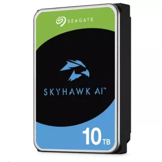 SEAGATE HDD 10TB SKYHAWK AI, 3.5", SATAIII, 7200 RPM, predmemorija 256MB, s R/V senzorom