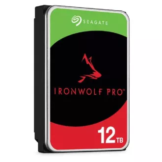 SEAGATE HDD 12TB IRONWOLF PRO (NAS), 3.5", SATAIII, 7200 RPM, Cache 256MB, CMR SEAGATE HDD 12TB IRONWOLF PRO (NAS), 3.5", SATAIII, 7200 RPM, Cache 256MB, CMR