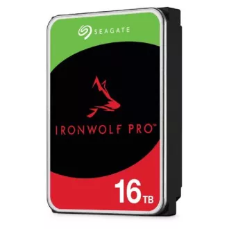 SEAGATE HDD 16TB IRONWOLF PRO (NAS), 3.5", SATAIII, 7200 RPM, Cache 256MB
