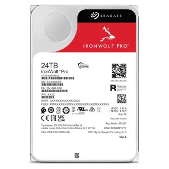 SEAGATE HDD IRONWOLF PRO (NAS) 24TB SATAIII/600, 7200rpm