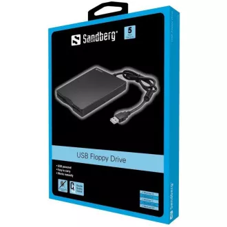 Sandberg vanjski USB disketni pogon 3,5"