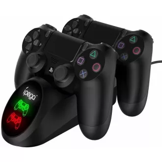 iPega PG-9180 Double Charger priključna stanica za PS4 gamepade, crna iPega PG-9180 Double Charger priključna stanica za PS4 gamepade, crna