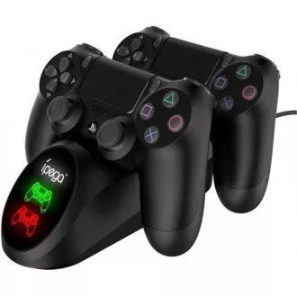 iPega PG-9180 Double Charger priključna stanica za PS4 gamepade, crna iPega PG-9180 Double Charger priključna stanica za PS4 gamepade, crna