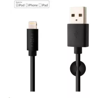 FIKSNI podatkovni i kabel za punjenje, USB-A -> Lightning (MFI), 20 W, duljina 1 m, bijeli