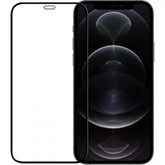 FIXED Full Cover zaštitno staklo za Apple iPhone 12/12 Pro, crno