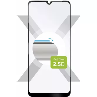 FIXED Full-Cover zaštitno staklo za Samsung Galaxy A12, crno
