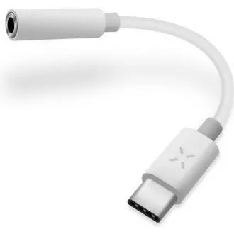 FIKSNA redukcija USB-C na 3,5 mm utičnicu s DAC čipom, bijela FIKSNA redukcija USB-C na 3,5 mm utičnicu s DAC čipom, bijela