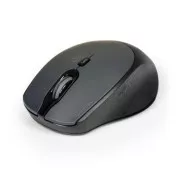 PORT bežični miš SILENT, USB-A/USB-C dongle, 2.4Ghz, 1600DPI, crni