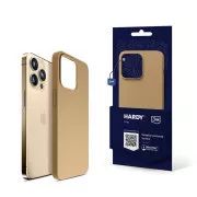 3mk zaštitna futrola HARDY silikonska MagCase za Apple iPhone 14 Pro Max, zlatna