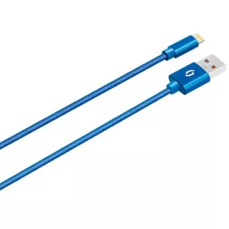 ALIGATOR podatkovni kabel PREMIUM 2A, Lightning, plavi