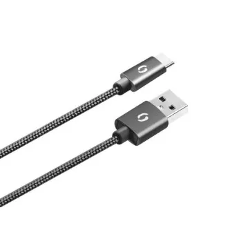 ALIGATOR podatkovni kabel PREMIUM 2A, USB-C, crni