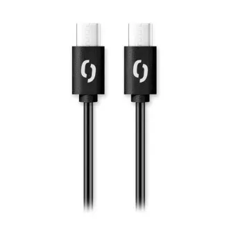 ALIGATOR podatkovni kabel POWER 100W, USB-C/USB-C 5A, duljina 1,5 m, crni