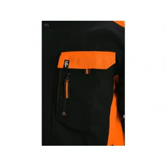 Bluza CXS SIRIUS BRIGHTON, crno-narančasta, vel.48