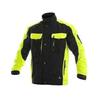 Bluza CXS SIRIUS BRIGHTON, zimska, muška, crno-žuta, vel. 52-54