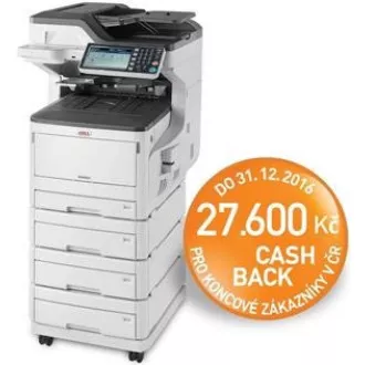 Oki MC853dnv A3 23 ppm ProQ2400DPI, PCL / PS, USB, LAN (ispis / skeniranje / kopiranje / faks), 250 GB HDD