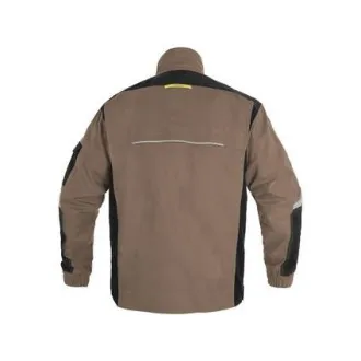 Bluza CXS STRETCH, muška, bež-crna, vel.56