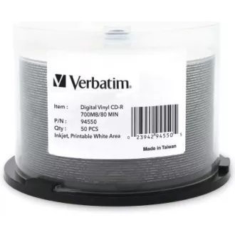VERBATIM CD-R (paket od 50) vreteno / dodatna zaštita / DL / 52x / 700 MB