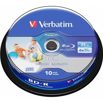 VERBATIM BD-R SL Datalife HTL (paket od 10 komada) Blu-Ray/Spindle/6x/25GB Wide za ispis