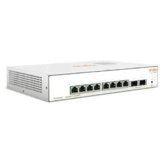 HPE Networking Instant On Switch 8p Gigabit 2p SFP (bez ventilatora) 1930 HPE Networking Instant On Switch 8p Gigabit 2p SFP (bez ventilatora) 1930