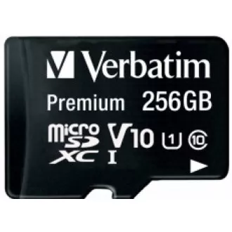VERBATIM MicroSDXC kartica 256GB Premium, U1 + adapter