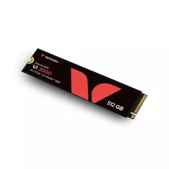 VERBATIM SSD Vi3000 Interni PCIe NVMe M.2 SSD 512 GB, W 2500/ R 3300 MB/s