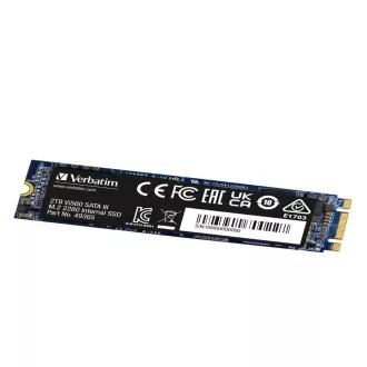VERBATIM SSD Vi560 S3 M.2 2TB SATA III, B 550/ R 500MB/s