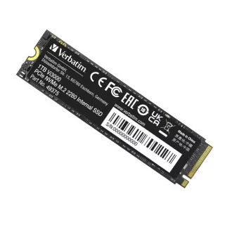 VERBATIM SSD Vi5000 Interni PCIe NVMe M.2 SSD 1TB, W 4500/ R 5000 MB/s