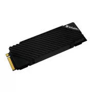 VERBATIM SSD Vi7000G Interni PCIe NVMe M.2 SSD 4TB, W 6700/ R 7400MB/s