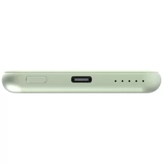 VERBATIM Power bank Charge 'n' Go, magnetski, 5000 mAh, USB-C, zeleni