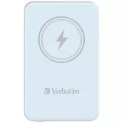 VERBATIM Power bank Charge 'n' Go, magnetski, 5000 mAh, USB-C, plavi