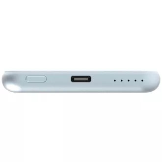 VERBATIM Power bank Charge 'n' Go, magnetski, 5000 mAh, USB-C, plavi