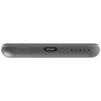 VERBATIM Power bank Charge 'n' Go, magnetna, 5000 mAh, USB-C, siva