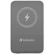 VERBATIM Power bank Charge 'n' Go, magnetski, 10000 mAh, USB-C, sivi