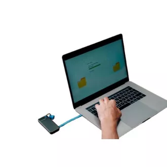 VERBATIM vanjski SSD 1TB Pocket USB3.2 Gen 2, crno/plavi