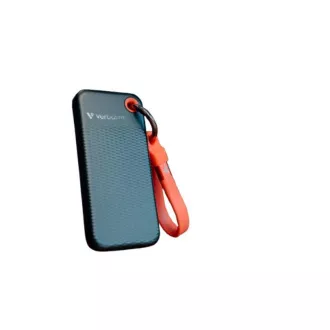 VERBATIM vanjski SSD 1TB Pocket USB3.2 Gen 2, crno/crveni