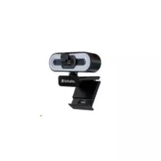 VERBATIM web kamera AWC-02 Full HD 1080p autofokus, mikrofon, svjetlo
