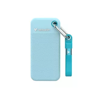 VERBATIM vanjski SSD 2TB džepni SSD, USB-C, plavi