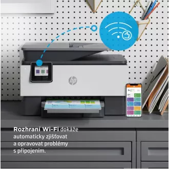 HP All-in-One Officejet Pro 9010e HP+ (A4, 22 stranice u minuti, USB 2.0, Ethernet, Wi-Fi, ispis, skeniranje, kopiranje, faks, obostrani ispis, DADF)
