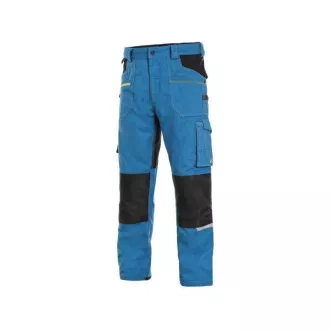 Hlače CXS STRETCH, 170-176cm, muške, srednje plavo-crne, vel.46