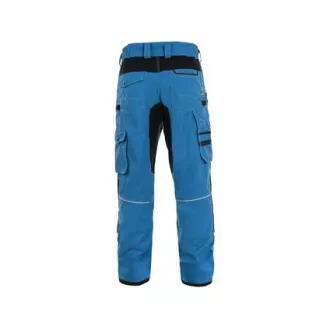 Hlače CXS STRETCH, 170-176cm, muške, srednje plavo-crne, vel. 52